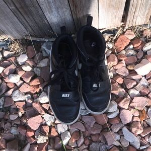 Black and white Jordan’s